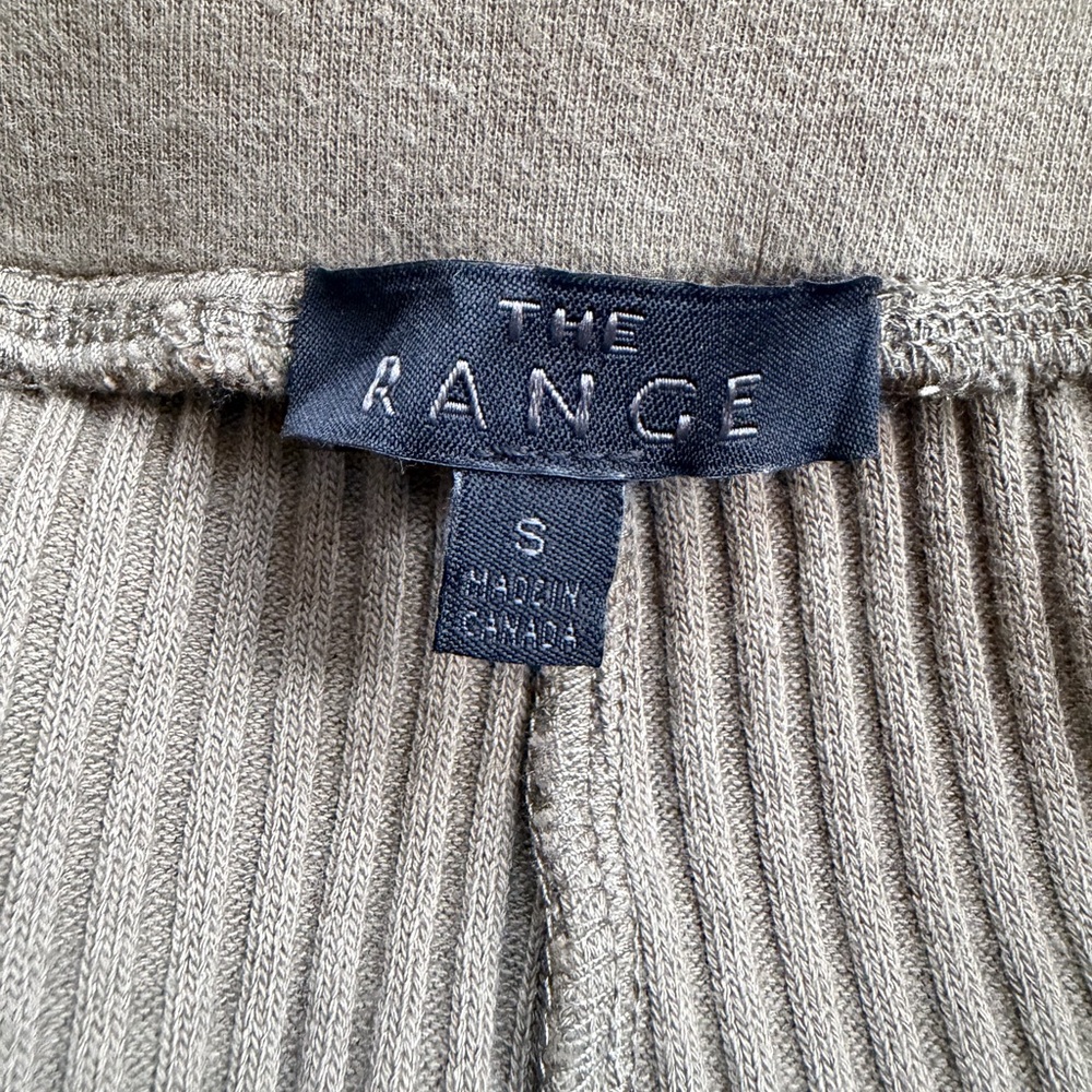 Army Green Ribbed Jogger Set - Picture 6 of 6